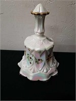 Vintage 6.5 in fenton Bell hand-painted and