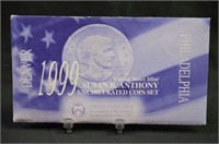 1999 SUSAN B. ANTHONY UNCIRCULATED COIN SET
