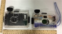 2 Cameras w/ Waterproof Case