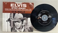 Elvis Presley stay away US MALE 45 Record album