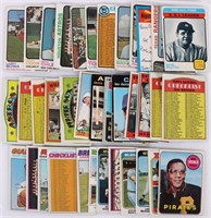 ASSORTED TOPPS BASEBALL CARDS 1969-1977