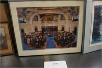 enlarged photograph of Manitoba Legislature