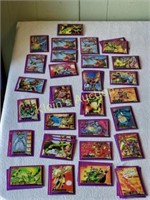 lot of appx 100 1993 deathwatch 2000 playing cards