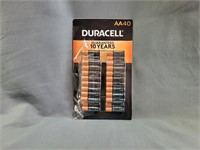 40 AA Duracell Batteries