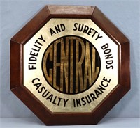 Octagonal Fidelity Insurance Company Sign
