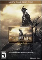 Final Fantasy XIV: A Realm Reborn 60 Day Time Card