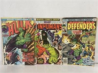 3 Comics - The Defenders #42 First Appearances of