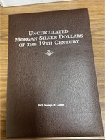 Uncirculated Morgan silver dollars of the 19th