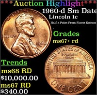 ***Auction Highlight*** 1960-d Sm Date Lincoln Cen
