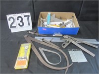 Measuring Tools, Rules, & Dial Calipers