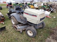White GT-185 Lawn Mower - Bad Battery