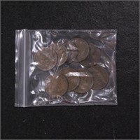 US Coins 10 Indian Head Pennies Circulated