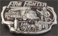Fire fighter belt buckle