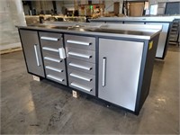 Steelman 7' 10-Drawer Garage Cabinet Workbench