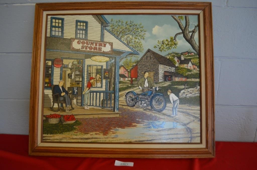 General Store Oil Paintings