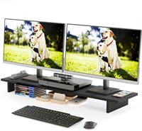 BAMEOS Dual Monitor Stand for Desk  40 Inch