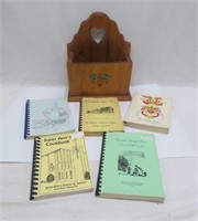 Wall Pocket Wood & Church / Parish Cookbooks