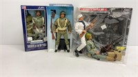 (3) Soldiers of the World 12’’  action figures: