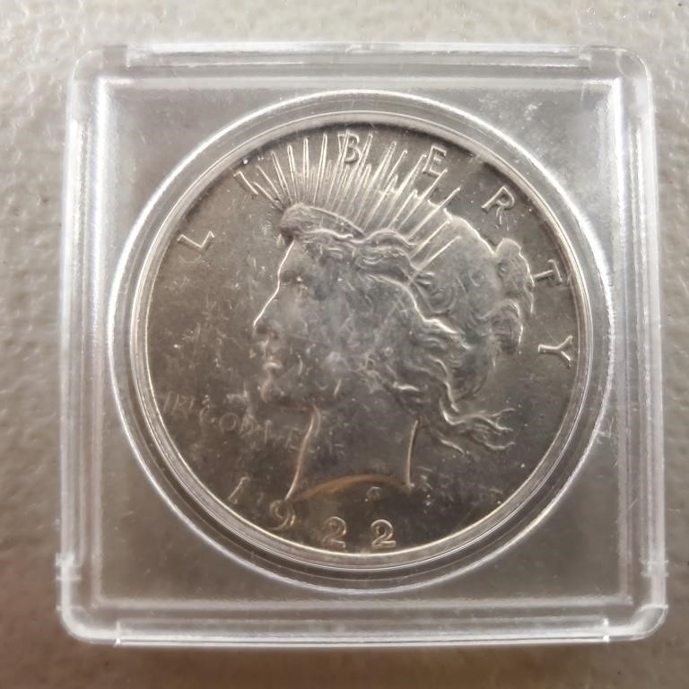 1922 Peace Silver Dollar