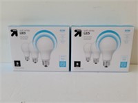 6 Up & Up LED Light Bulbs 60W