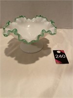 1940s Emerald Crest Fenton Art Glass