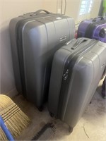 2 - DELSEY Rolling Hard Shell Luggage