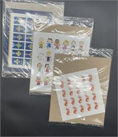 Various Forever Stamps incl. Service Cross Medals