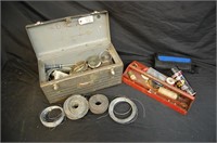Toolbox full of #9 and other wire and hand tools