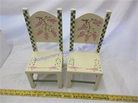 DOLL CHAIRS.