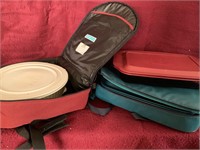 Pyrex With Carrying Cases