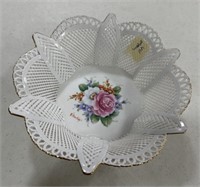 Vintage Romanian Porcelain Lace Aliona Bowl