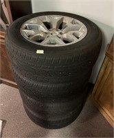 Set of Four GMC Yukon Stock Wheels and Tires