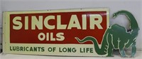 ANTIQUE PORCELAIN 47" SINCLAIR OILS SIGN