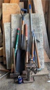 Jack Stand, Spade, Pruners, Sledges and more