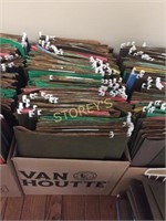 ~120 Legal Hanging File Folders