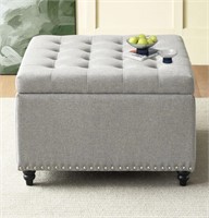 Behdad Upholstered Ottoman