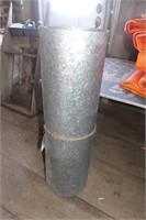 Part Roll Of 36"H Galvanized Metal (Approx. 20'