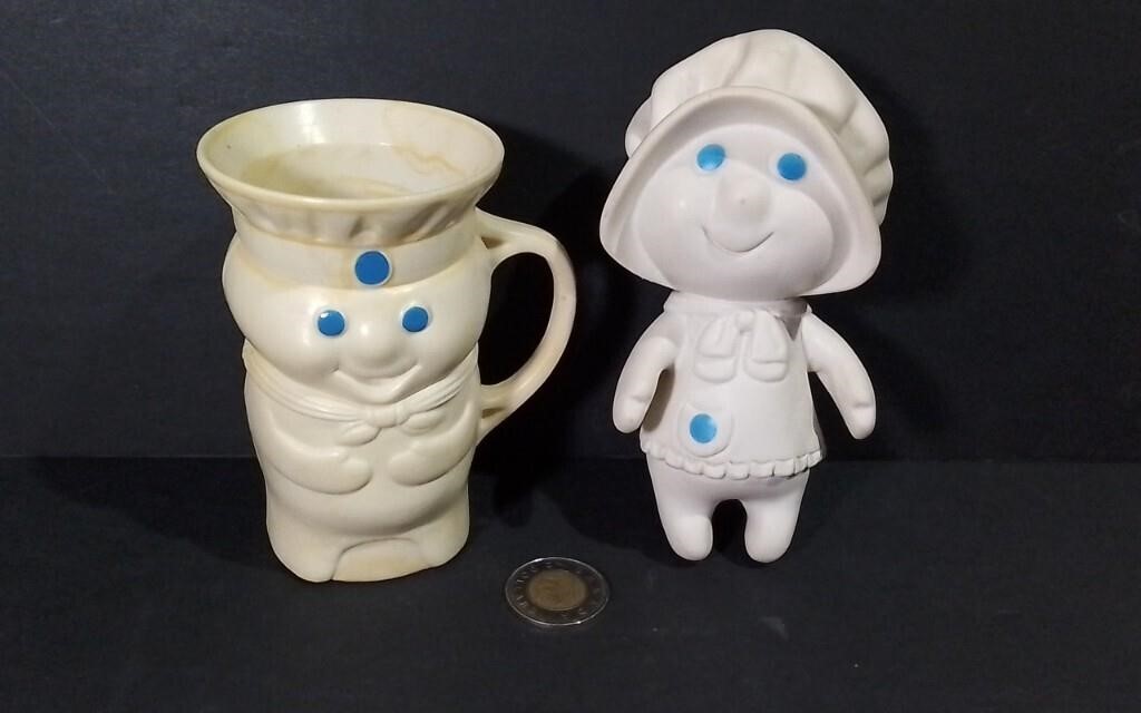 Pillsbury Doughboy Mug & Figurine