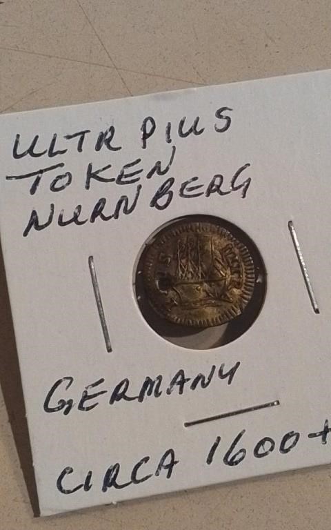 Vintage Token Ultra Plus Germany Nurenburg Circa