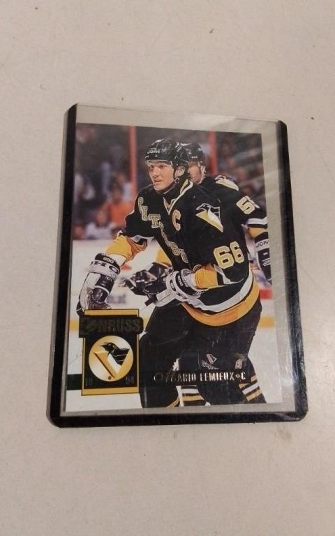 N Russ 1994 Mario Lemieux NHL Hockey Card