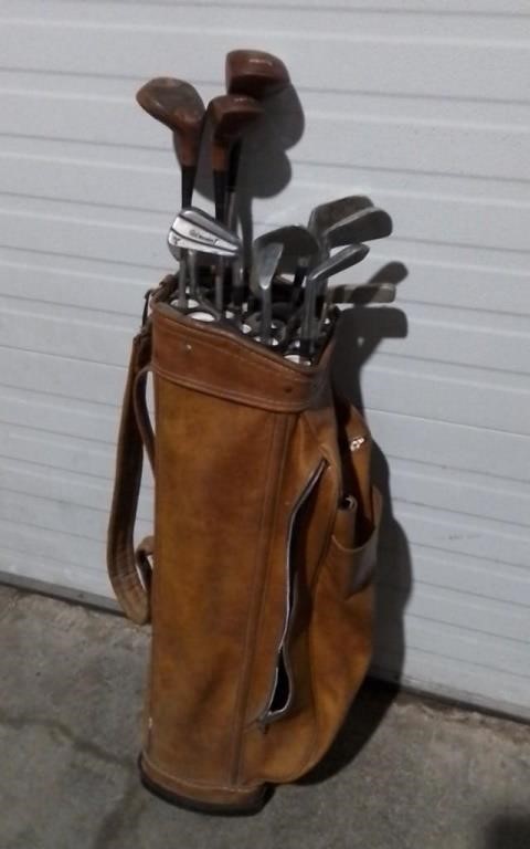 Golf Clubs & Bag