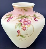 Gorgeous Burmese Hp Vase By D Robinson Uv