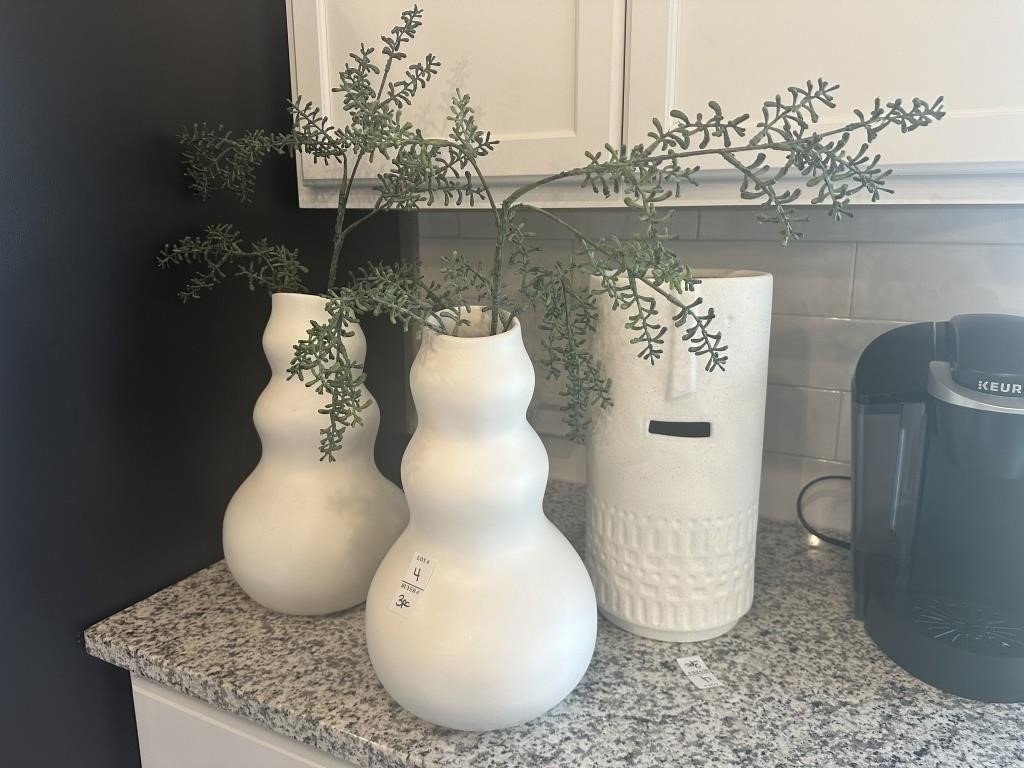 3PC VASES