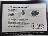 1.75ct Aquamarine (H)