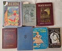 Shirley Temple, Heidi & Black Beauty Books