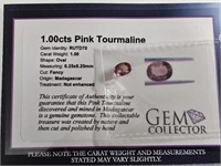 1.00cts Pink Tournaline