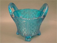 N Round Handled Bushel Basket – Sapphire (very