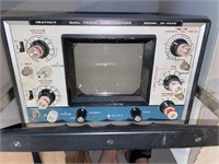 Vintage Heathkit 10-4550 Dual Trace Oscilloscope