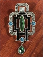 Art Deco style brooch