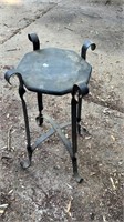Wrought iron plant stand